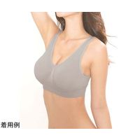 グローバル・ジャパン エアーフィットブラ3色組 3L~4L ブラック・グレー・ベージュ 67-7413-62 1枚(3枚)（直送品）