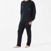 LOGOS BY LIPNER リカバリーパンツ ブラック L 35305712 LOGOS/ロゴス