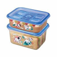 数量限定 ジップロック コンテナー 食品保存容器 長方形 ディズニー 101 480ml＆820ml 各1個入 2個セット