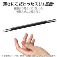 エレコム iPad(A16) (第10世代) フラップケース 超薄型 マグネット着脱 TB-A25RWVPF2BK 1個