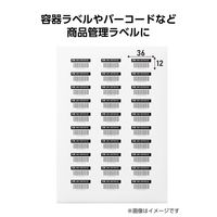 ラベルシール キレイにはがせる 表示・宛名ラベル 60面 四辺余白付 角丸 10シート A4 EDT-ECKR60S10 エレコム（直送品）