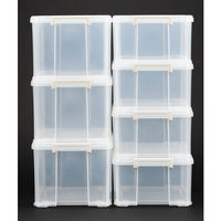 サンカ 収納ケース トラックス コンテナ 72浅型 1個NTK-72MCL（わけあり品）