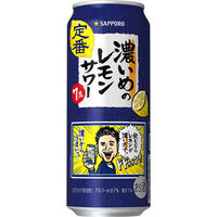 レモンサワー 濃いめのレモンサワー 500ml 1ケース（24本） 缶チューハイ 酎ハイ（わけあり品）
