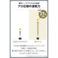 ドライヤー プロテクトイオン 大風速 冷温風 速乾 コード長1.7m スモーキーグレー NIB500B-H/E テスコム 1個（直送品）