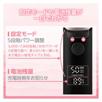 ペット用バリカン USB充電 モード5段階 誤作動防止ロック 全身 コードレス ブラック PET-CLB01BK テスコム 1個（直送品）