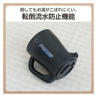 電気ケトル ポット 転倒流水防止機能付 TKE30A-K テスコム 1個（直送品）