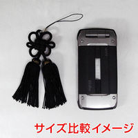 GRANROAD 巧工房 菊結び ミニ組タッセル ブラック HK-04 1個（直送品）