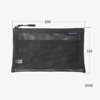 サンワサプライ マルチメッシュケース(ブラック) IN-MS1BK 1個