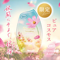 お部屋の消臭力 プレミアムアロマ 玄関 リビング用 部屋用 ピュアコスモス 400mL 1個 エステー 消臭 芳香剤