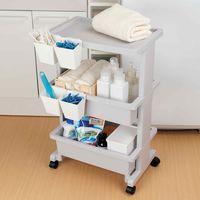 JEJアステージ リセスタイルワゴンポケット4個セット　ホワイト 4528302912822 1セット(4個入)