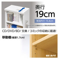 大洋 Shelfit Shelfit エースラック 幅700×奥行190×高さ700mm ナチュラル AR7070S(NA) 1台（直送品）