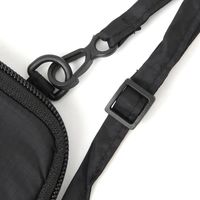 レディース メンズ ショルダーパスポートケース パスポートカバー ブラック LAKOLE/ラコレ