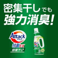 【アウトレット】【Goエシカル】訳あり 花王 アタック抗菌EX 部屋干し用 本体 720g 1個