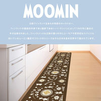PVCキッチンマット 45×240cm ムーミン フォーク 1個 ヨコズナクリエーション