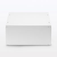 無印良品 再生ポリプロピレン入り 小物収納ケース 中 ホワイトグレー 約幅２６×奥行３７×高さ１２ｃｍ 良品計画