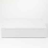 無印良品 再生ポリプロピレン入り 小物収納ケース ワイド 小 引出２個 ホワイトグレー 約幅３７×奥行２６×高さ９ｃｍ 良品計画