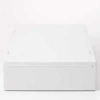 無印良品 再生ポリプロピレン入り 小物収納ケース 小 ホワイトグレー 約幅２６×奥行３７×高さ９ｃｍ 良品計画