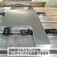 全晴 強力サイドクランプ GCーH065 標準タイプ(取付適合ボルトM16用)2個1セット 【GCーH065】 1セット（直送品）