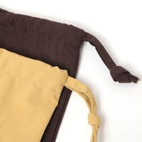 ポーチ LABEL巾着 イエロー studio CLIP