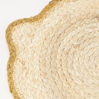 リーフ雑材ランチョンマット イエロー studio CLIP