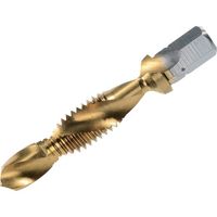 VOLKEL VOELKEL 六角軸タッピングドリルセット チタンコーティング M3―M10 6本入り 67209 1セット（直送品）