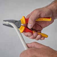 ボッシュ 絶縁ペンチ 全長180mm 1600A02NE1 1丁 689-9661（直送品）