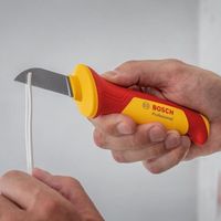 ボッシュ 絶縁ケーブルナイフ 1600A02NF5 1丁(1本) 689-9663（直送品）