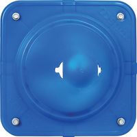 トラスコ中山 TRUSCO アンカー付きちびっコーン 270×300mm ブルー CBCN270-BL-ANC-SET 1セット（直送品）