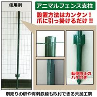シンセイ アニマルフェンス用支柱1×20m用11本 4571191199928-55 1セット(11本×5入)（直送品）