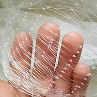 シンセイ バードネット 透明2m×50m(目合い17mm×17mm) 4573459623572-1 1個（直送品）