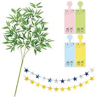 アルファ おうちで楽しめる七夕 150cm七夕笹セット SET3418 1セット（直送品）