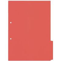 プラス インデックスシートA4S 2穴 3山 FL-201IS 1袋