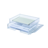 Like-it（ライクイット） ファイルトレー A4 クリア 書類ケース MX-20R 1個