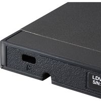 DVDドライブ 外付け ポータブル USB3.2(Gen1) 薄型 読込専用 AC CD対応 LDV-PML8U3NBK ロジテック 1個