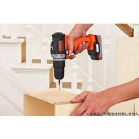 ブラック・アンド・デッカー GoPak振動ドライバ本体のみ BDCHD12UB 1台（直送品）