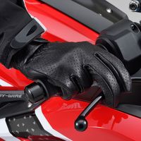 デイトナ HBG-129 パンチングメッシュスタンダードカウレザーグローブ ブラック L 18901 １双（直送品）