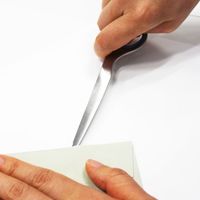 プラス ステンレスペーパーナイフ ブルー SC-165PK 1本