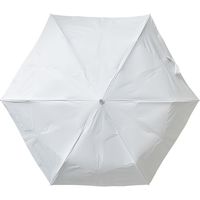 ムーンバット ウラワザ 折りたたみ日傘 晴雨兼用 自動開閉 55cm 無地 オフホワイト 31-230-30065-12-20-55 1個（直送品）