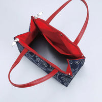 パン・クリエーション 岡山県井原産デニムバッグセット 25-6376-361 1袋（直送品）