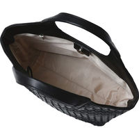 オフィススリーワークス 良品工房 日本製牛革 編込みバッグ 25-6376-800 1箱（直送品）