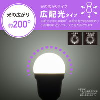 オーム電機 LED電球小形 E17 40形相当 昼白色 2個入 LDA4NGE17IS532P 1セット(2個)