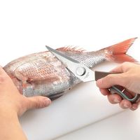 キッチンハサミ 収納ケース付 コンパクト 分解 万能 TP-8 1セット（1個×3） タマハシ