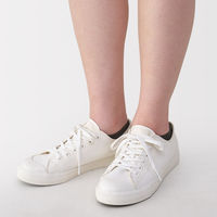 無印良品 レディース 婦人 足なり直角 スニーカーイン ２３～２５ｃｍ ブラウン 良品計画