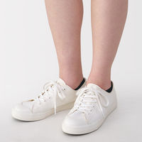 無印良品 レディース 婦人 足なり直角 スニーカーイン ２１～２３ｃｍ 黒 良品計画