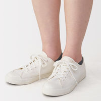 無印良品 レディース 婦人 足なり直角 薄手 浅履きスニーカーイン ２３～２５ｃｍ ダークグレー 良品計画