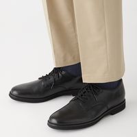 無印良品 メンズ 紳士 足なり直角 リブ編み ビジネス靴下 ２５～２７ｃｍ ダークネイビー 良品計画