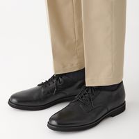 無印良品 メンズ 紳士 足なり直角 リブ編み ビジネス靴下 ２５～２７ｃｍ 黒 良品計画