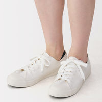 無印良品 メンズ 紳士 足なり直角 かかと滑り止め付き 浅履き スニーカーイン ２５～２７ｃｍ 黒 良品計画