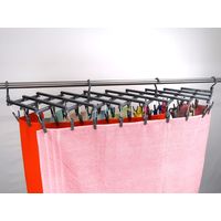 フリーピンチャー44ピンチ ロックグレー FP-44C（RGY）1個 洗濯物干し サワフジ