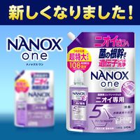 ナノックス ワン（NANOX one）ニオイ専用 詰め替え 超特大 1160g 1セット (3個) 洗濯 洗剤 ライオン　(旧品)